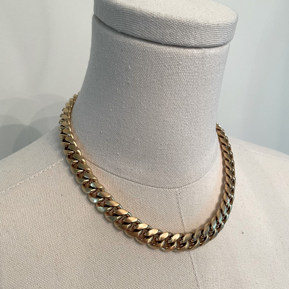Sahira Gold Chunky Chain Necklace